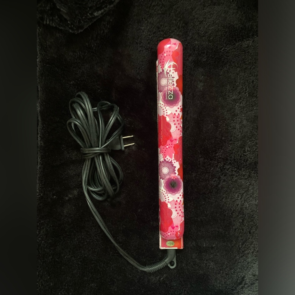 Floral Print hair straightener